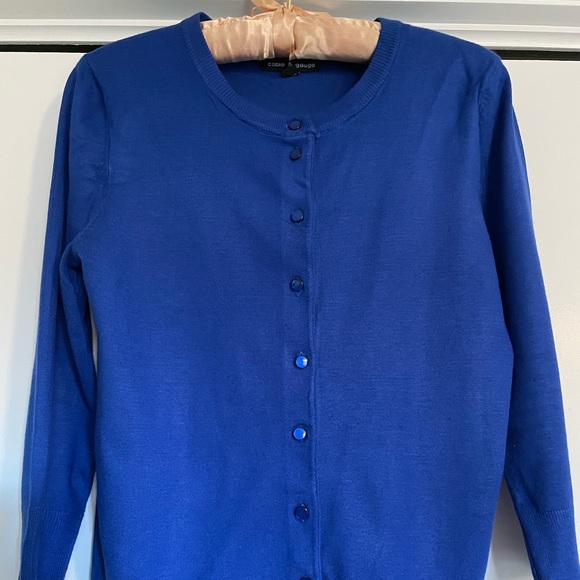 Sweet royal blue cardigan - Picture 1 of 4